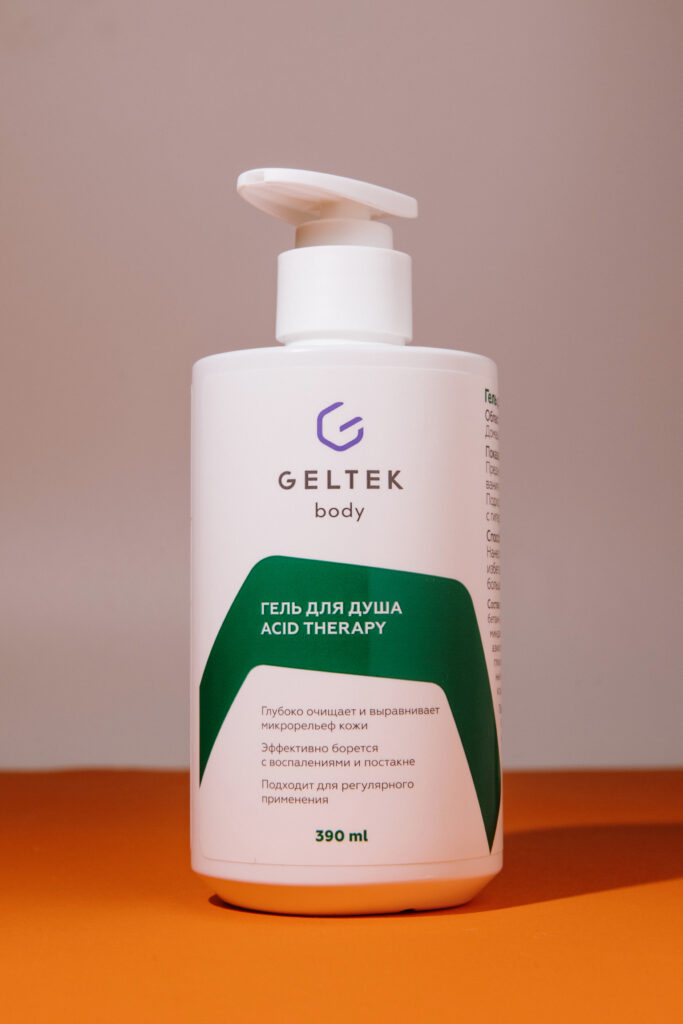 Гель для душа Geltek  Acid Therapy 390ml