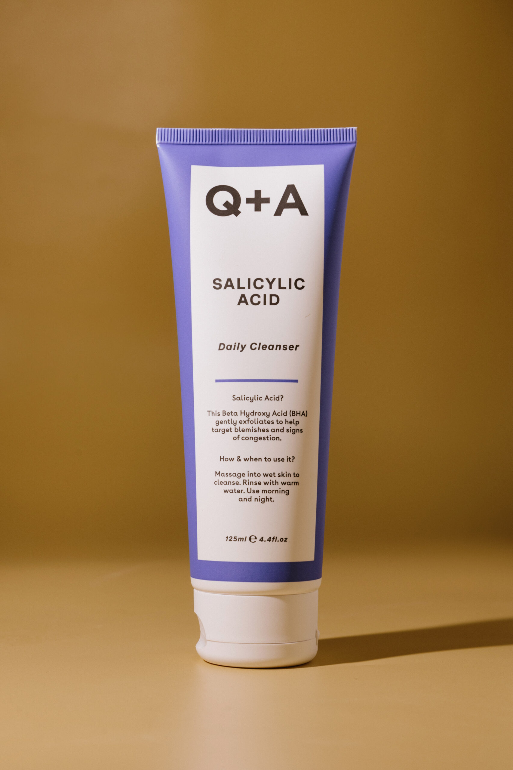 

Мягкий отшелушивающий гель для умывания лица Q+A Salicylic Acid Daily Cleanser 125ml