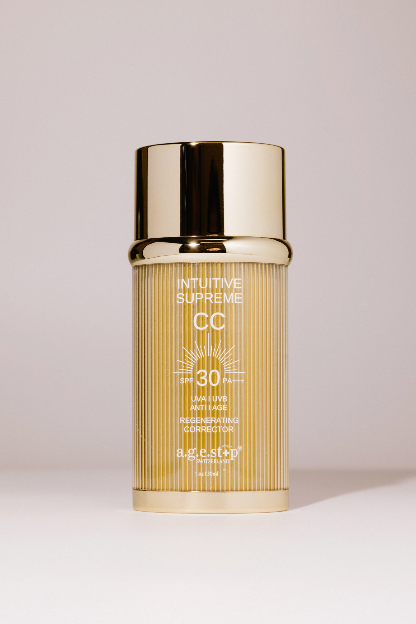 Регенерирующий CC корректор с фактором защиты AGESTOP SWITZERLAND Intuitive Supreme Regenerating Corrector SPF30 PA 30ml 6900₽